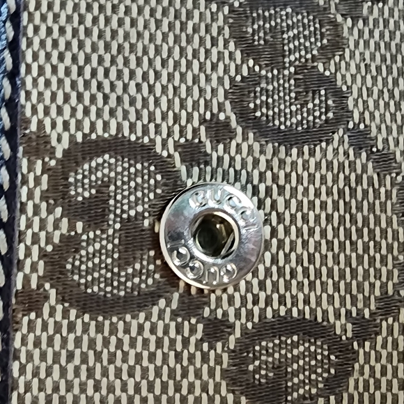 Gucci Monogram Princy Sherry Line Compact Wallet - Picture 9 of 16